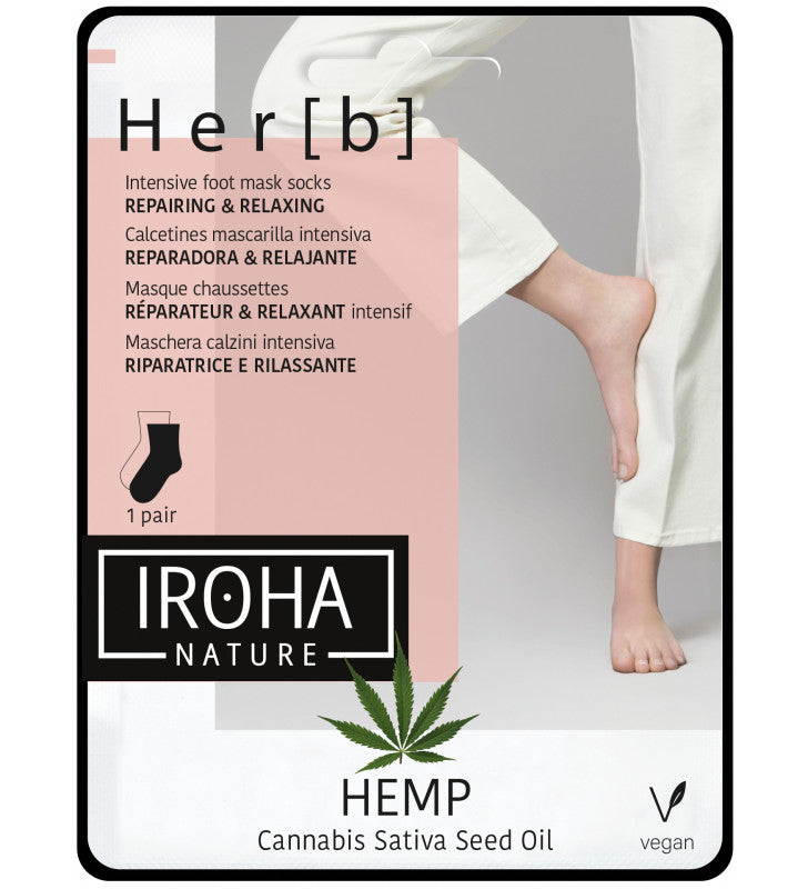 Manos y pies  Calcetines Mascarilla Reparadores y relajantes  - IROHA NATURE___7925___2678054293