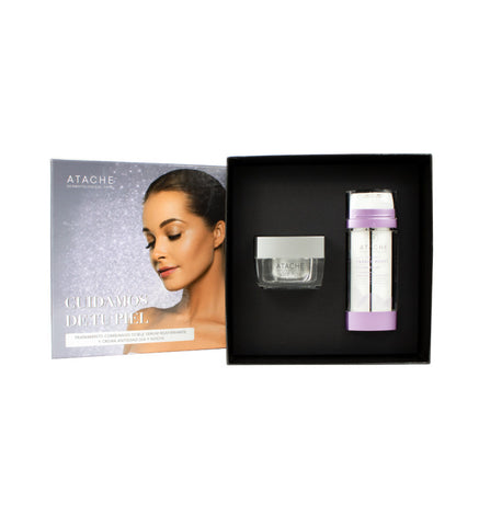 Pack. Tensor Boost Double Serum + Wrinkle Attack Night - {Atache}